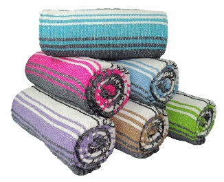 Yoga Blanket Traditional Style No Tassels