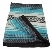 Yoga Blanket Traditional Style No Tassels #2